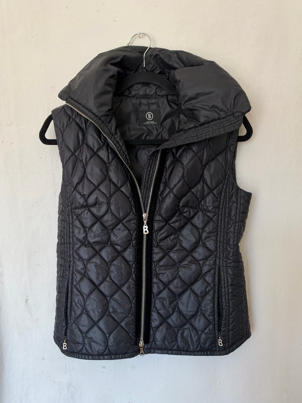 BOGNER black puffer vest S 6